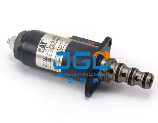 Großhandel Bauteile für Bagger Hydraulische Pumpe Pilot Sicherheitsverschluss Solenoidventil 121-1491 Kwe5k-31 G24db30