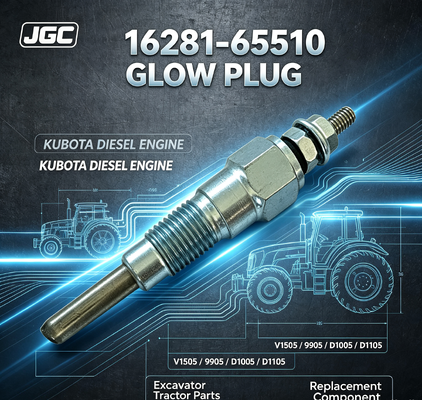 16281-65510 Glow Plug für Kubota Dieselmotor V1505 D905 D1005 D1105 Ersatzteile für Bagger-Traktoren