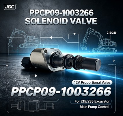 PPCP09-1003266 12V hochfeste Stahlproportional-Solenoidventil für die Hauptpumpe des Baggers 215/235