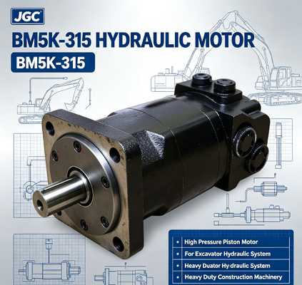BM5K-315 Hydraulischer Motor Hochdruckkolbenmotor für Bagger Hydraulisches System Schwere Baumaschinen