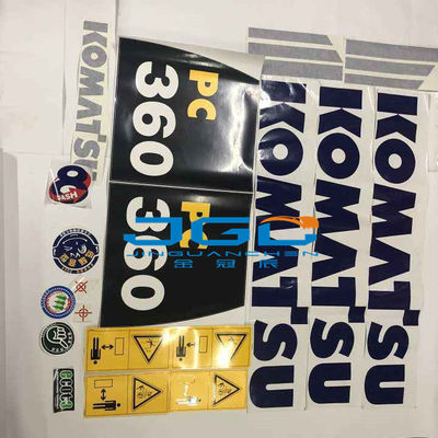 Bagger-Spare Parts Whole-Maschinen-Körper-Aufkleber PC130 PC160 PC200 PC240 PC360