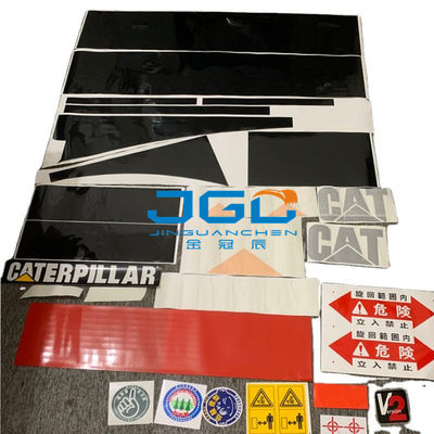 Kundenspezifischer Prüfer Aufkleber-Bagger-Spare Partss 306
