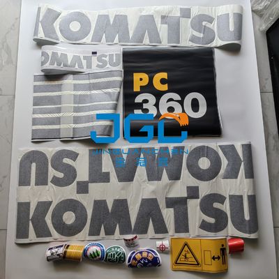 Außenbagger Sticker körper-Aufkleber-Bagger-Spare Partss PC360