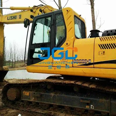 Excavator Glass SC210-8 230-8 Hakenmaschine, vorderes Getriebe, untere Tür, drücken und ziehen Sie den rechten Arm des hinteren Seitengetriebes