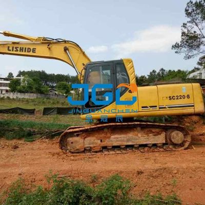 Excavator Glass SC210-8 230-8 Hakenmaschine, vorderes Getriebe, untere Tür, drücken und ziehen Sie den rechten Arm des hinteren Seitengetriebes