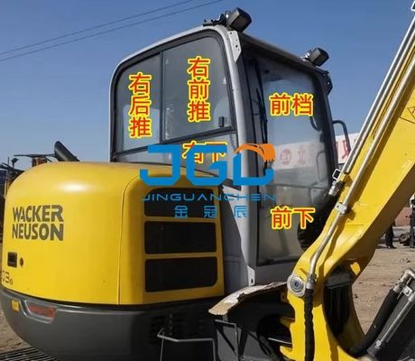 Bagger Z38 50 60 Vorderes Getriebe, oberes und unteres linkes hinteres Schiebefenster aus gehärtetem Glas