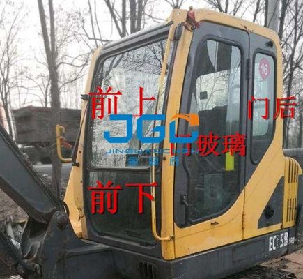 EC55B Bagger Vorder-Hinterstop Tür Glas Linke und rechte Windschutzscheibe