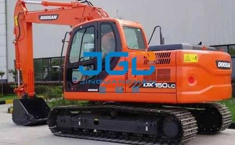 DX150-9C 150LC Bagger Front Rear Door Skylight Upper und untere Windschutzscheibe lamellierten Glas