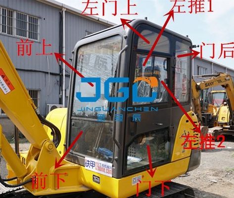 FR60E 65E 75 80E2/D Bagger Vorder- und Rückwindschutzscheibe