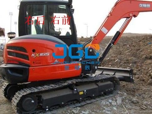 KX165-5 Bagger Front Gear Rear Block Left und rechte Türen und obere und unterere Windschutzscheibe Windows