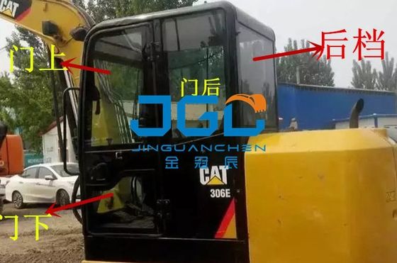 305.5E 306D Bagger Vorder- und Rückgetriebe Links und Rechts Türen und Fenster Scheibenwand