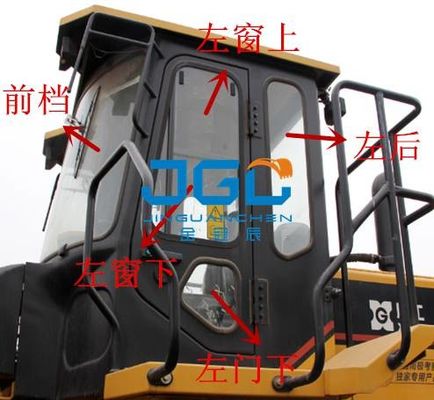 XG951-3 931-3 Lader-Front Gear Rear Door And-Fenster-Gabelstapler-links und rechte Windschutzscheibe