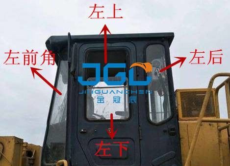 LG855N-Lader Front Stopp Seal Type Rear stoppen die linken und rechten Türen und Windows-Seiteneckwindschutzscheibe