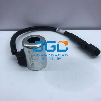 Pilot-Sicherheitsverschluss Elektromagnetische Ventilspirale 12v 24v für XE135 XE150 XE215 XE245 XE305 Baggerzubehör 1019