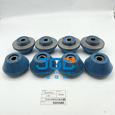 Hochwertige Motormontage Motorsysteme Teile Montage Gummi Kissen Füße Stoßstange Für PC120-6 4D120 PC138US Excavato
