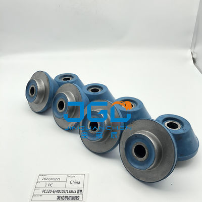 Hochwertige Motormontage Motorsysteme Teile Montage Gummi Kissen Füße Stoßstange Für PC120-6 4D120 PC138US Excavato