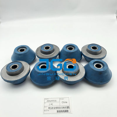 Hochwertige Motormontage Motorsysteme Teile Montage Gummi Kissen Füße Stoßstange Für PC120-6 4D120 PC138US Excavato