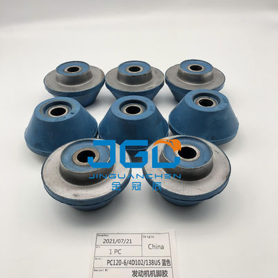 Hochwertige Motormontage Motorsysteme Teile Montage Gummi Kissen Füße Stoßstange Für PC120-6 4D120 PC138US Excavato