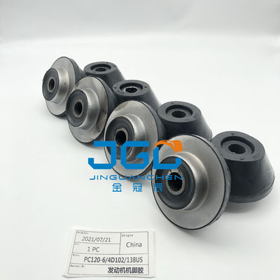 Motormontage Motorsysteme Teile Montage Gummi Kissen Füße Stoßstange Für PC120-6 4D120 PC138US Excavato