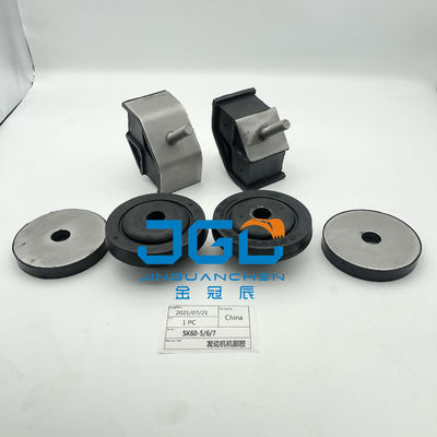 Großhandel Bauteile für Baggermaschinen nach dem Markt China Rubber Factory Support Plant SK60-5/6/7 Motor Kissen Montage