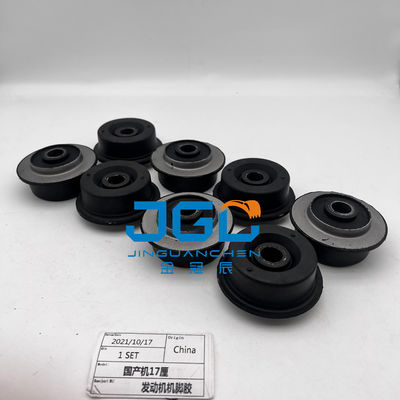 Motormontage Motorsysteme Teile Gummi-Kissen-Füße Stoßstange für Hausmaschinen 17mm