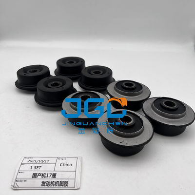 Motormontage Motorsysteme Teile Gummi-Kissen-Füße Stoßstange für Hausmaschinen 17mm