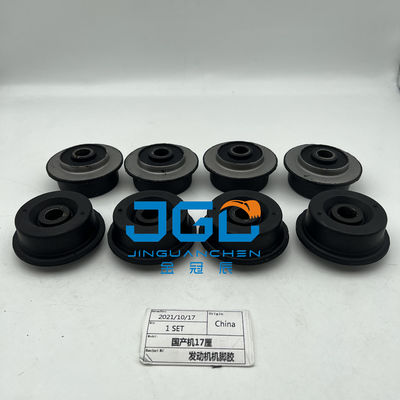 Motormontage Motorsysteme Teile Gummi-Kissen-Füße Stoßstange für Hausmaschinen 17mm