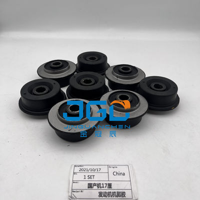Motormontage Motorsysteme Teile Gummi-Kissen-Füße Stoßstange für Hausmaschinen 17mm