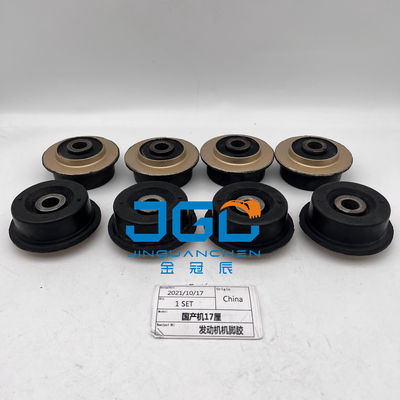 Motormontage Motorsysteme Teile Gummi-Kissen-Füße Stoßstange für Hausmaschinen 17mm