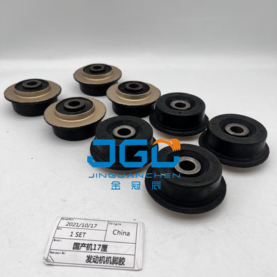Motormontage Motorsysteme Teile Gummi-Kissen-Füße Stoßstange für Hausmaschinen 17mm