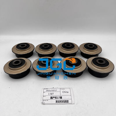 Motormontage Motorsysteme Teile Gummi-Kissen-Füße Stoßstange für Hausmaschinen 17mm