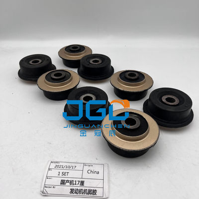 Motormontage Motorsysteme Teile Gummi-Kissen-Füße Stoßstange für Hausmaschinen 17mm