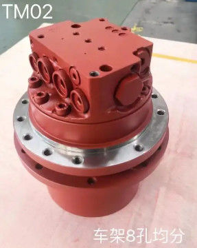 Reisemotor TM02 GM02 Endantrieb Assy Planetärgetriebe Geschwindigkeitsreduktor Motorgetriebe Reduktor für Baggergehäuse
