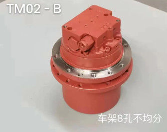 Reisemotor TM02 GM02 Endantrieb Assy Planetärgetriebe Geschwindigkeitsreduktor Motorgetriebe Reduktor für Bagger 10F2