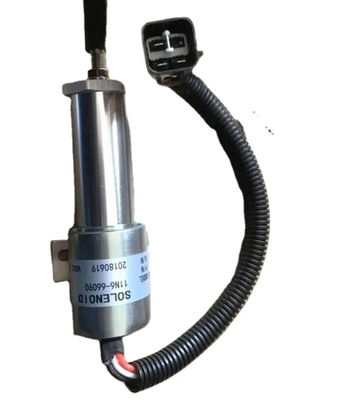 24v Hydraulischer Stopp Solenoid Original 11N6-66090-24 Grabator Brennstoff Stopp Abschaltung Solenoid Motorteile