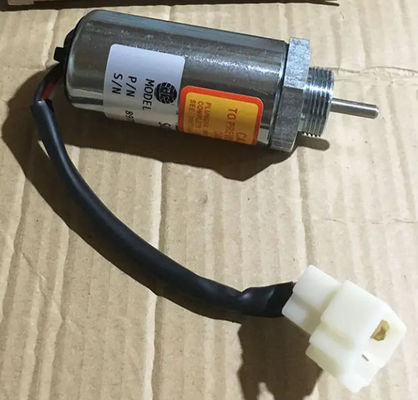 Elektronische Teile des Baggergergeräts Stop-Solenoid-Schalter SK75 897209-1152 4LE1 EX55 897329-5680 12V 24V