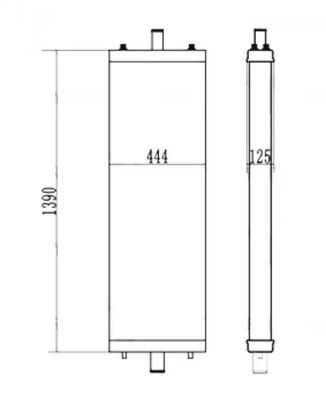 PC850-5 PC800-8 PC850-8 PC800LC-8EO PC850-8EO PC800-8R PC850-8R Heizkörper 209-03-41210 für Bagger