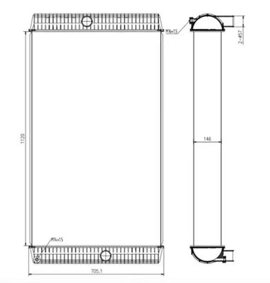 Ausgrabungsradiator 14549771 14523876