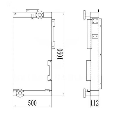 R225-9 R220-9 R210-9 R260-9 R220LC-9 R210LC-9 R260LC-9 Ölkühler 11Q6-40642 11Q6-40640 11Q6-40641 11Q6-40643 11Q6-40646 Für Bagger