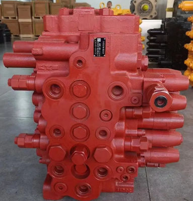 Original hydraulisches Hauptsteuerungsverteilerventil für Baggerteile ist für KYB13 YC135 SH120SWE150 geeignet