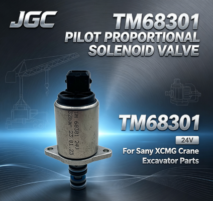 STAR ZEBRA TM68301 Baggerteile Neuer Thomas Pilot-Proportional-Magnetventil für Sany XCMG Kran 24V für Einzelhandel