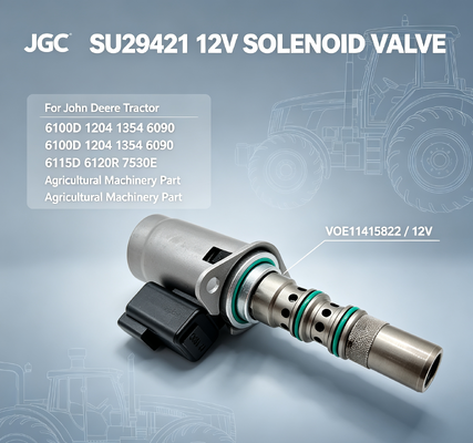 SU29421 VOE11415822 12V Magnetventil für Traktor 6100D 1204 1354 6090 6115D 6120R 7530E Landmaschinenersatzteil