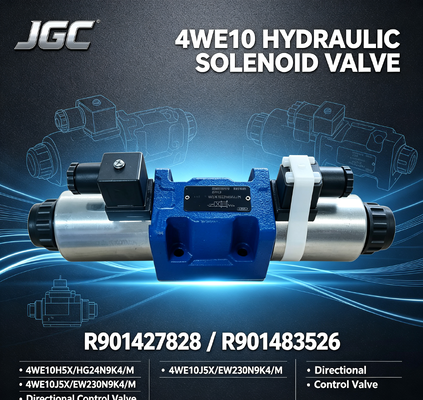 4WE10-Serie R901427828 4WE10H5X/HG24N9K4/M R901483526 4WE10J5X/EW230N9K4/M Hydraulisches Solenoid-Richtventil