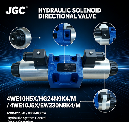 4WE10-Serie R901427828 4WE10H5X/HG24N9K4/M R901483526 4WE10J5X/EW230N9K4/M Hydraulisches Solenoid-Richtventil