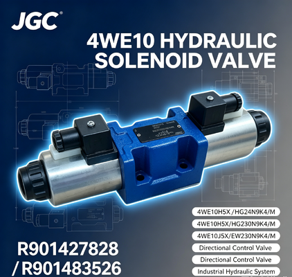 4WE10-Serie R901427828 4WE10H5X/HG24N9K4/M R901483526 4WE10J5X/EW230N9K4/M Hydraulisches Solenoid-Richtventil
