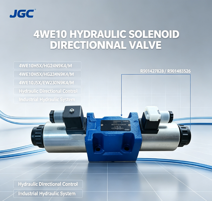 4WE10-Serie R901427828 4WE10H5X/HG24N9K4/M R901483526 4WE10J5X/EW230N9K4/M Hydraulisches Solenoid-Richtventil
