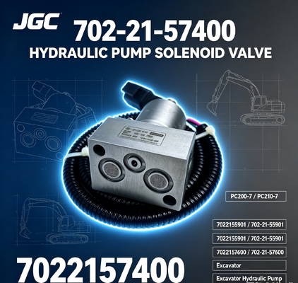 PC200-7 PC210-7 7022155901 7022157600 702-21-55901 702-21-57600 7022157400 Hydraulikpumpen-Magnetventil