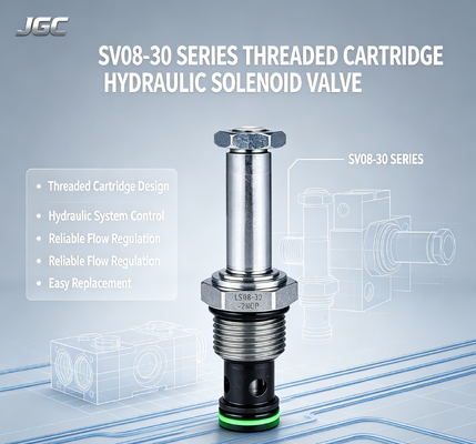 SV08-30-Reihe Gewindepatron hydraulisches Solenoidventil