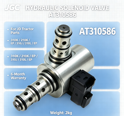 AT310586 Neues hydraulisches Magnetventil für JD Traktor Teile 310K/210K/EP/310J/310L/EP 6 Monate Garantie 2kg