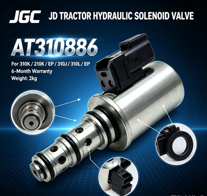 AT310586 Neues hydraulisches Magnetventil für JD Traktor Teile 310K/210K/EP/310J/310L/EP 6 Monate Garantie 2kg